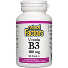 Natural Factors Vitamin B3 100 mg 90t