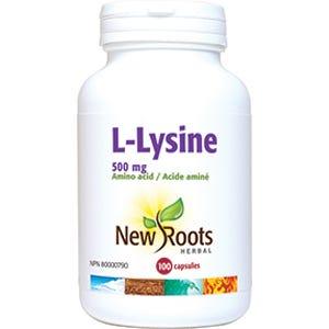 New Roots L-Lysine 100 Cap