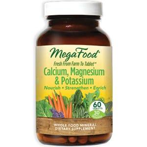 MegaFood Calcium-Magnesium-Potassium 60t