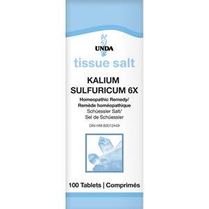 Unda Kali sulfuricum 6X (Salt) - 100 tabs