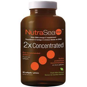 Nutrasea DHA™ 2x Concentrated (Fresh Mint) 60SG