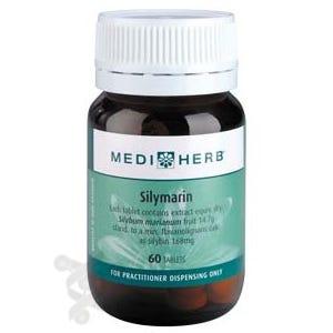 MediHerb Silymarin (Milk Thistle for Liver Support), 60 Tablets
