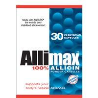 Allimax 180mg Stabilized Allicin 30 Caps Online 