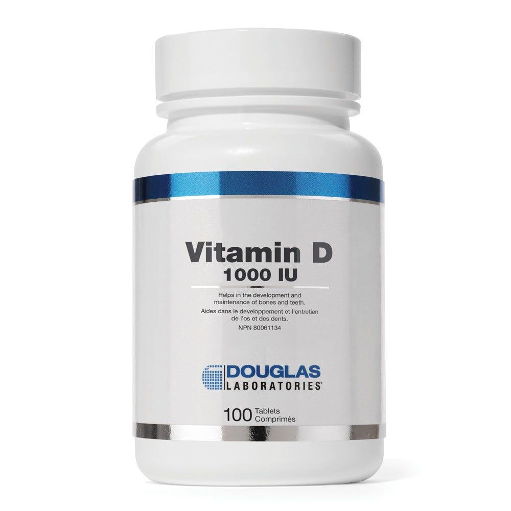 Douglas Laboratories Vitamin D 1000 IU 100t