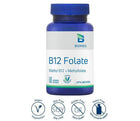 Biomed B12 Folate Methyl B12 + Methylfolate 60 Lozenges