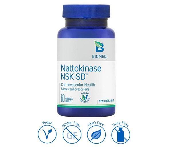 Biomed Nattokinase NSK-SD, 60 Capsules Online