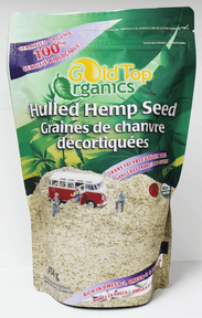 Gold Top Organics Hulled Hemp Seed Organic 454g