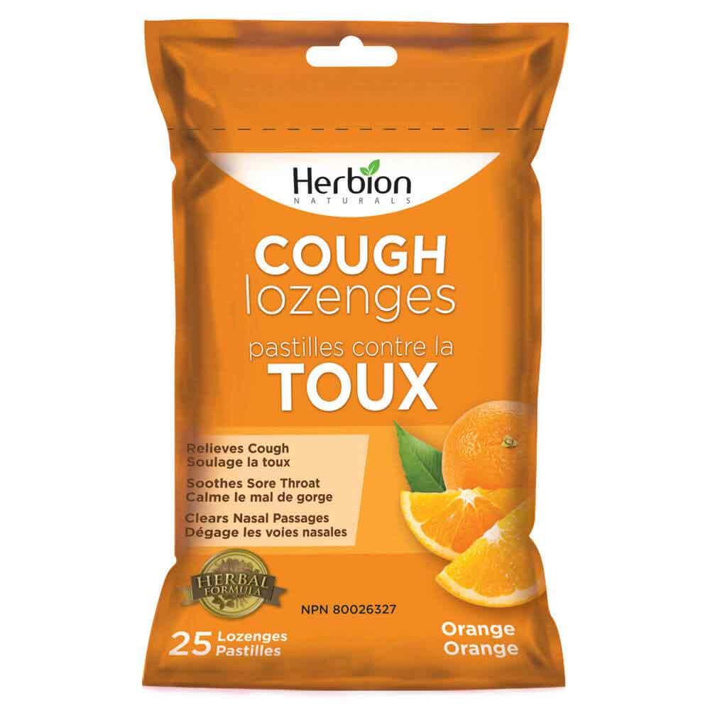 Herbion Sugar-Free Orange Cough Lozenges - 25 Lozenges