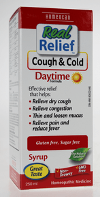 Homeocan Real Relief Cough & Cold Daytime Syrup - 250 ml