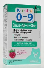 Homeocan Raspberry Kids 0-9 Sinus Oral Solution - 25ml