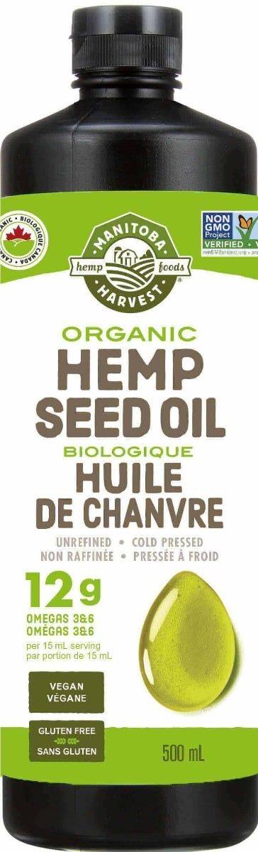 Manitoba Harvest Organic Hemp Seed Oil, 500 ml Online