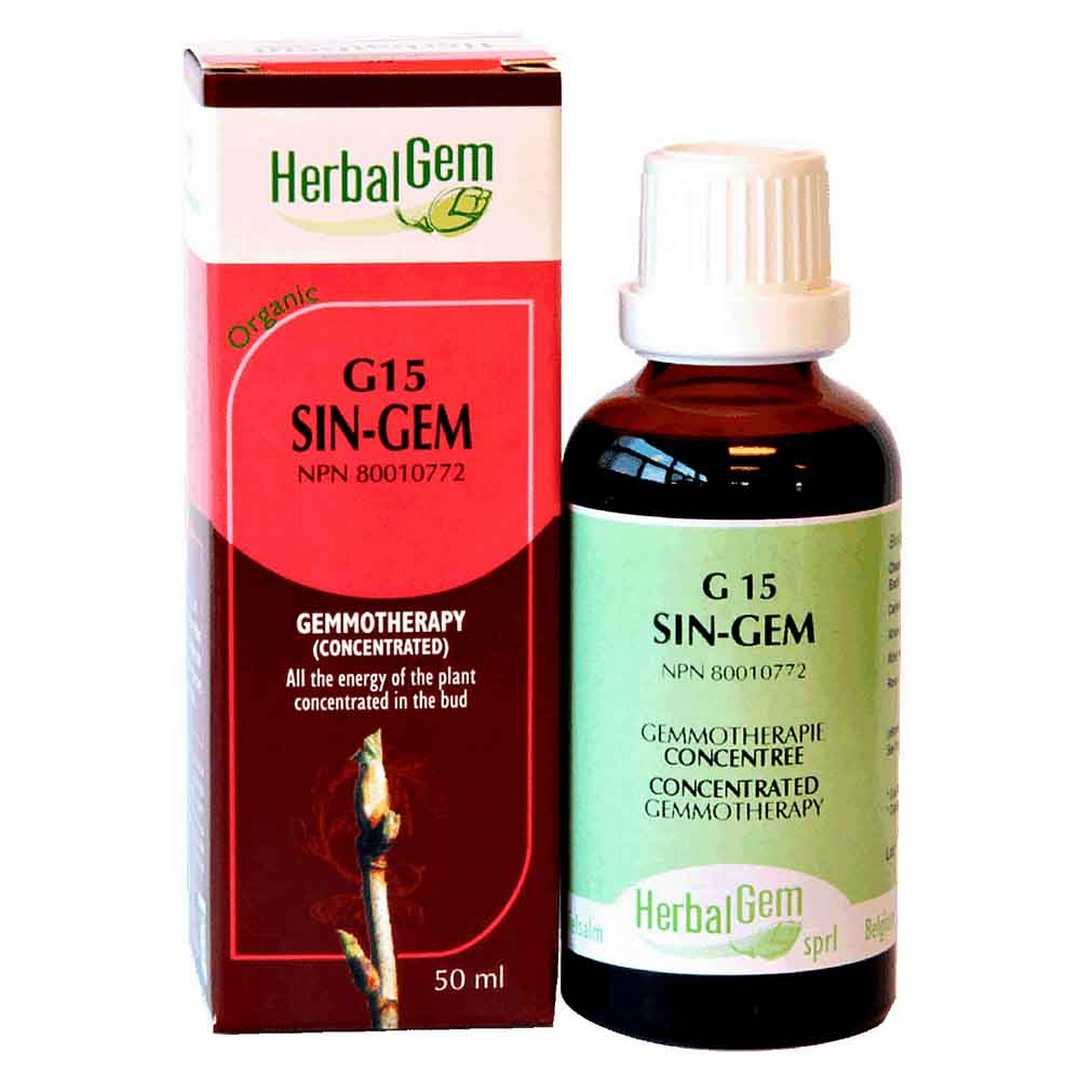 HerbalGem Gemmotherapy Complex G15 Sin Gem, 15ml Online