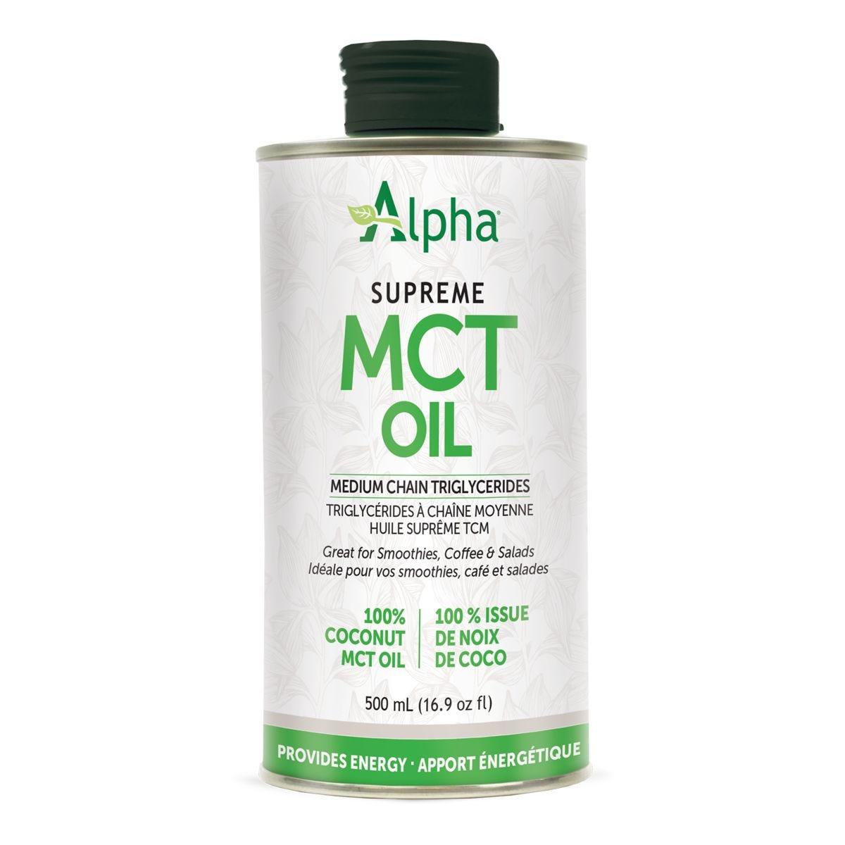 Alpha Supreme 60-40 MCT Oil Natural 500ml