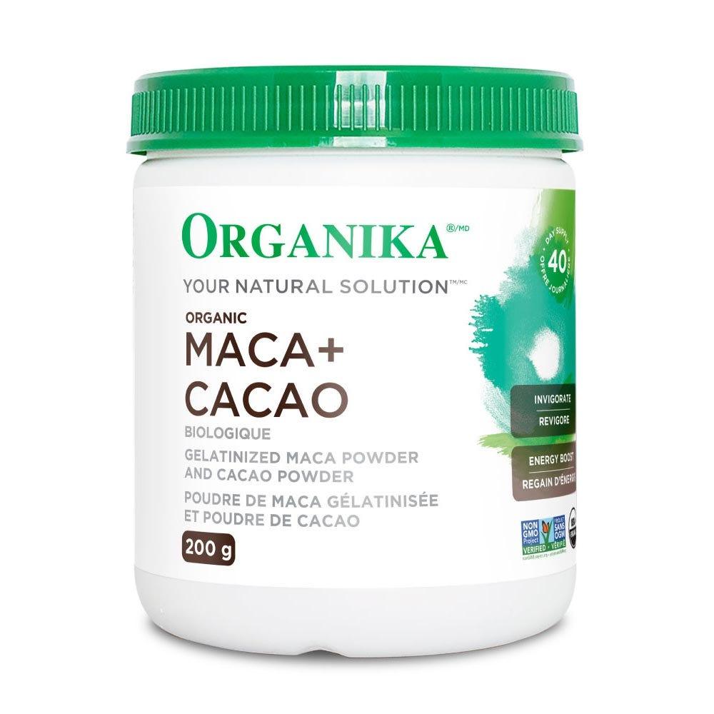 Organika Organic Maca + Cacao Powder 200g