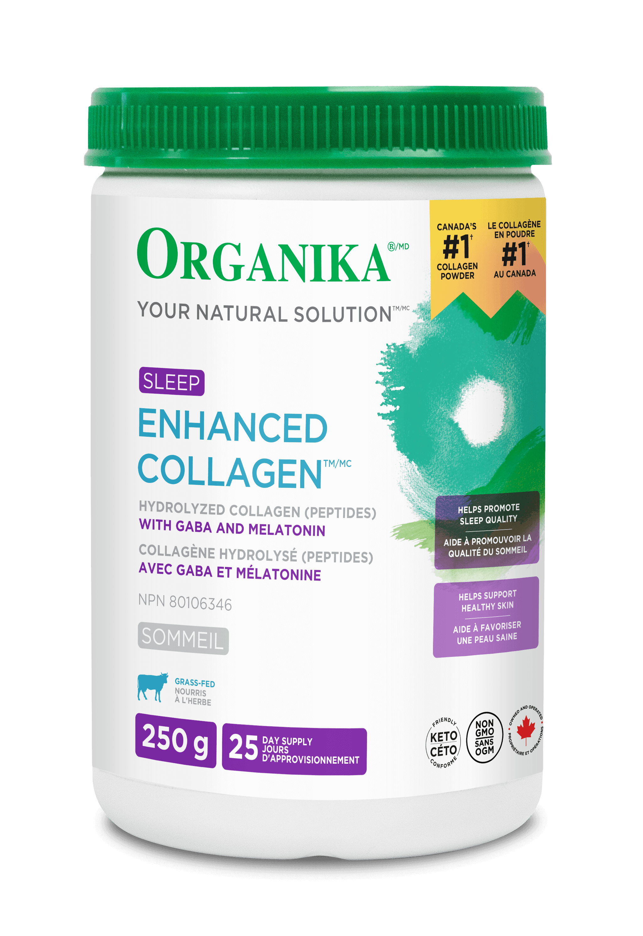 Organika Enhanced Collagen Sleep 250g