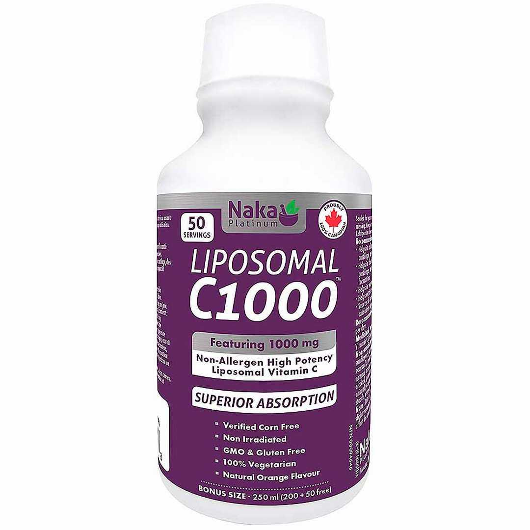 Naka Platinum Liposomal C1000 - 250ml