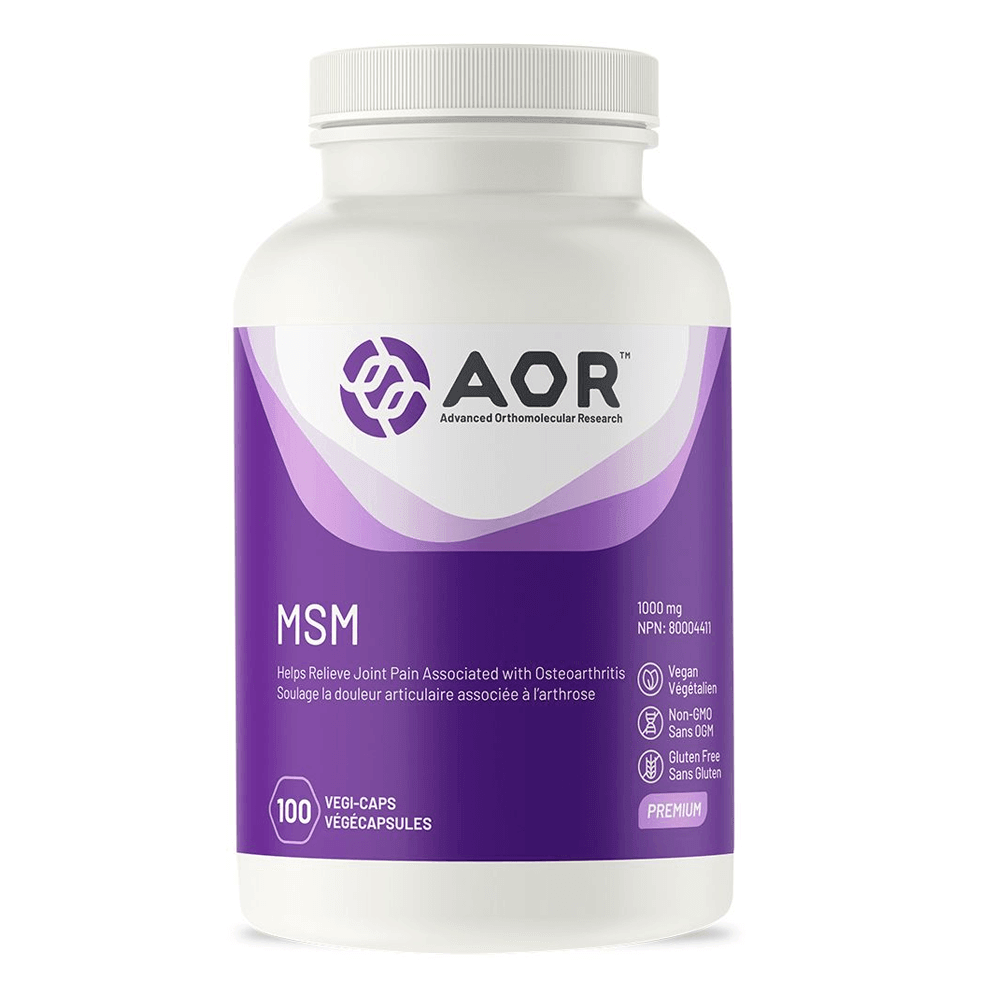 AOR MSM (Joint Pain-Relief), 100 Vcaps