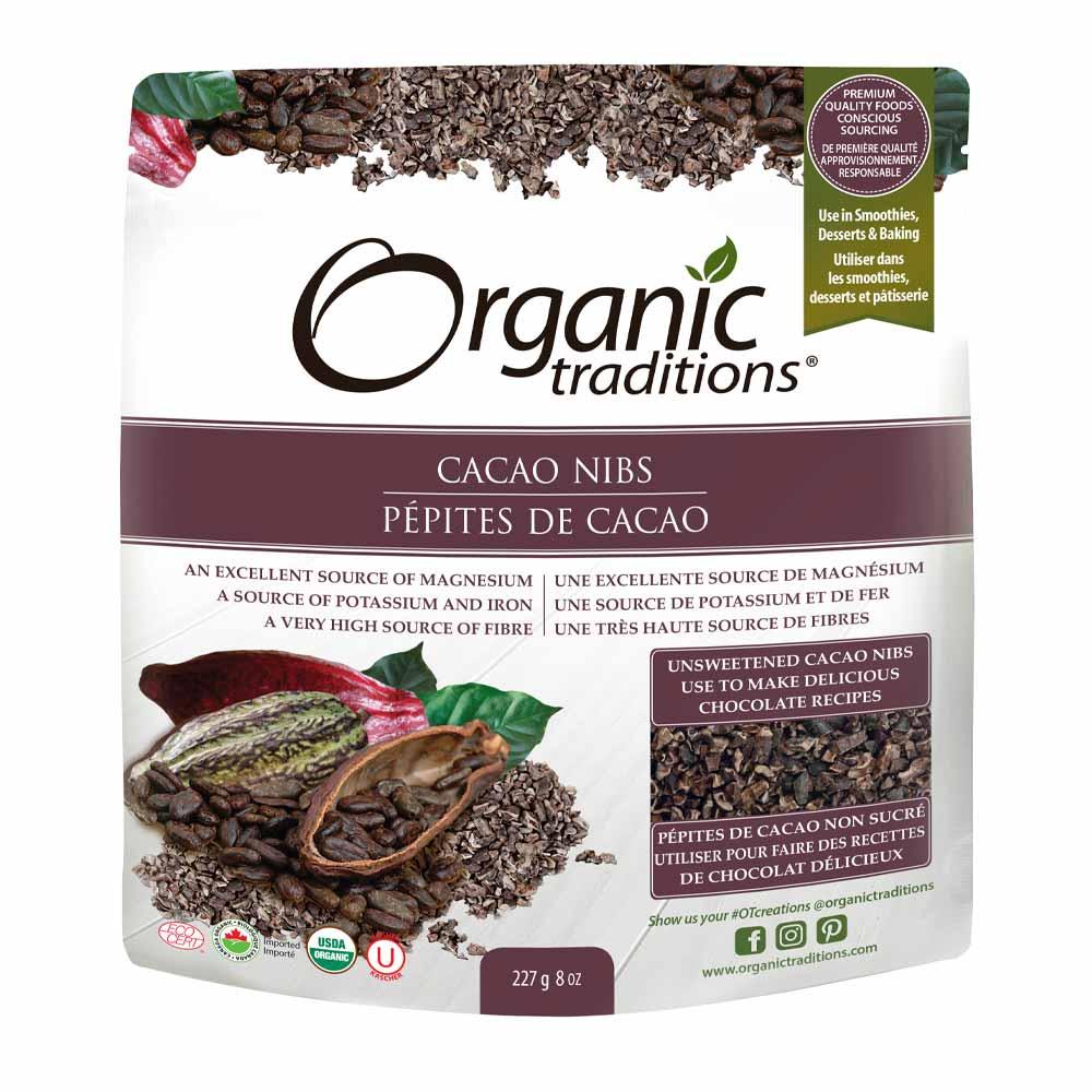 Organic Traditions Cacao Nibs - 227g