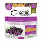 Organic Traditions Maca for Women with Probiotics, 150g Online