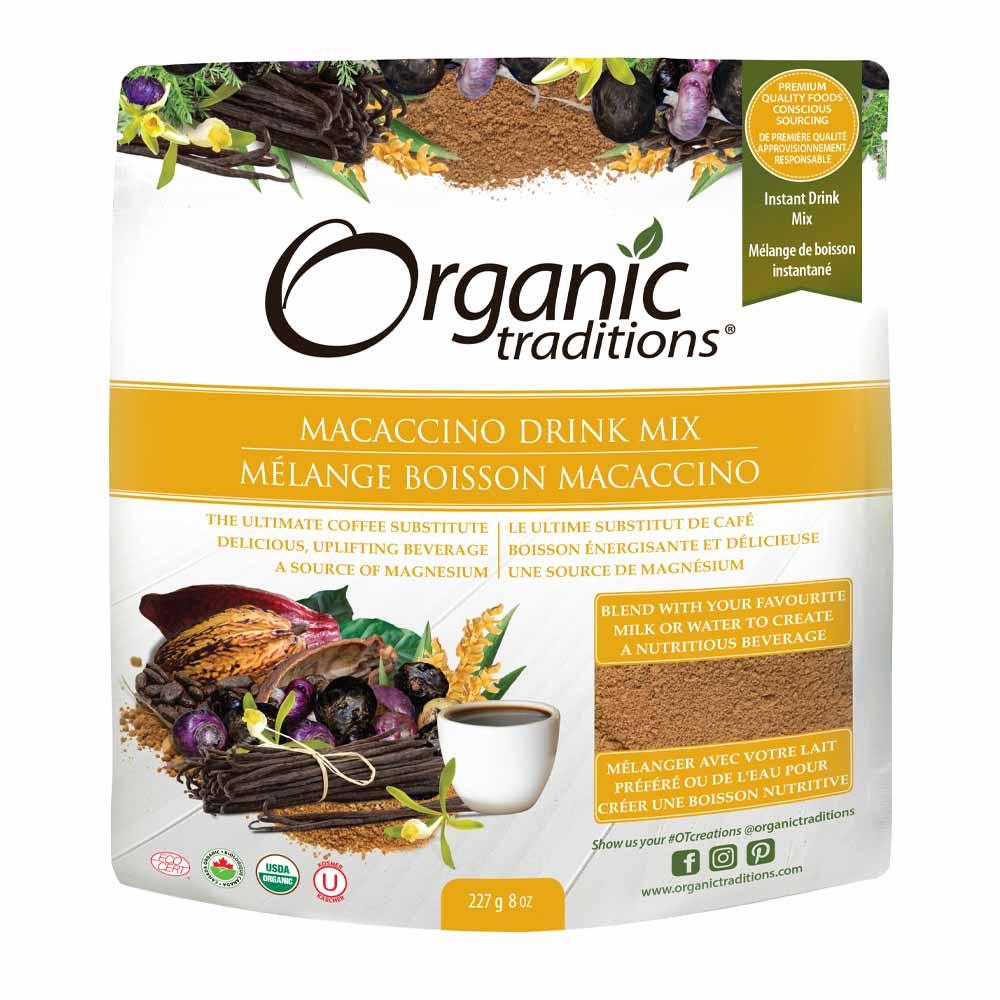 Organic Traditions Macaccino Drink Mix - 227g
