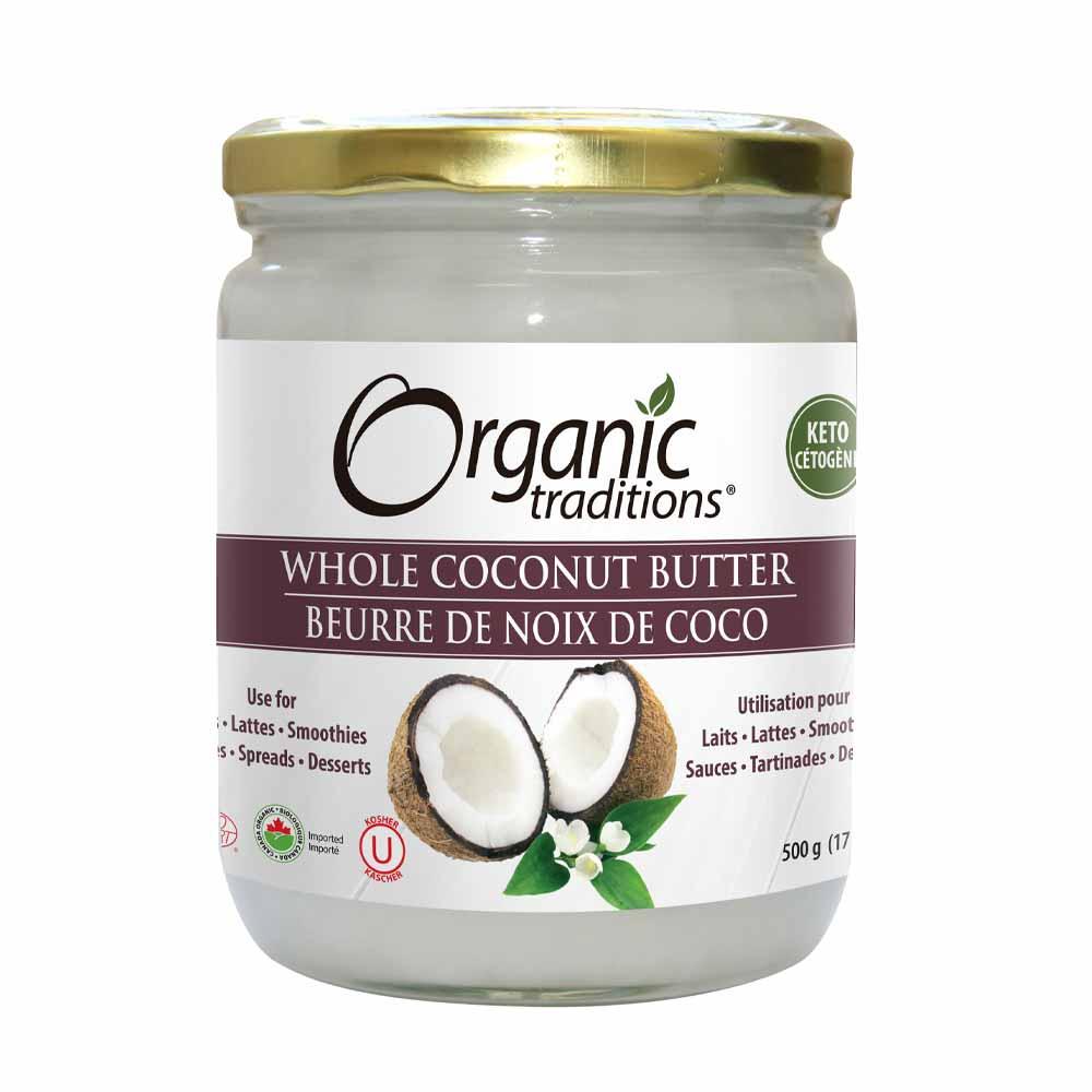 Organic Traditions Whole Coconut Butter - 500g