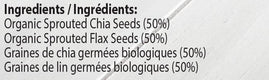 Organic Traditions Sprouted Chia/Flax Powder 454g