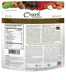 Additional Image of product label with text Organic Traditions Hazelnut CHILI Dark Choc 227g