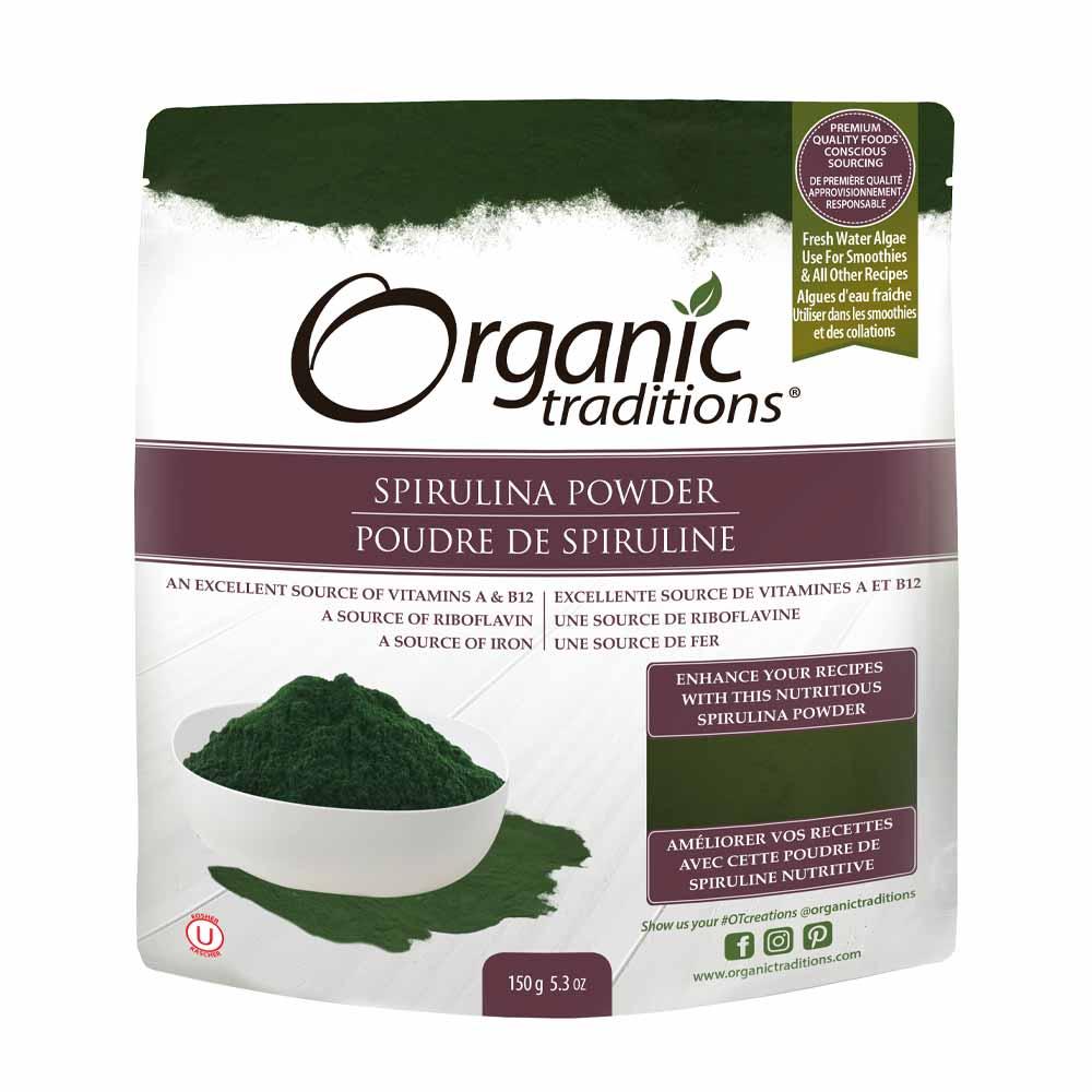 Organic Traditions Spirulina Powder - 150g