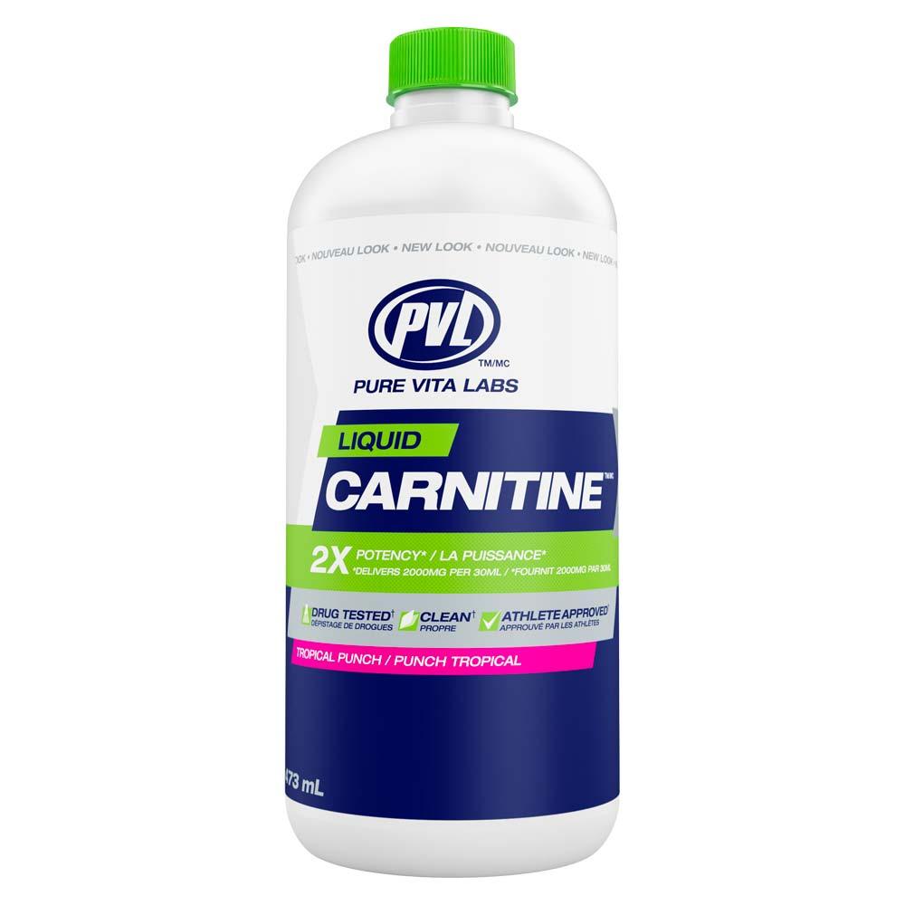 PVL Liquid L-Carnitine Tropical Fruit Punch 473ml