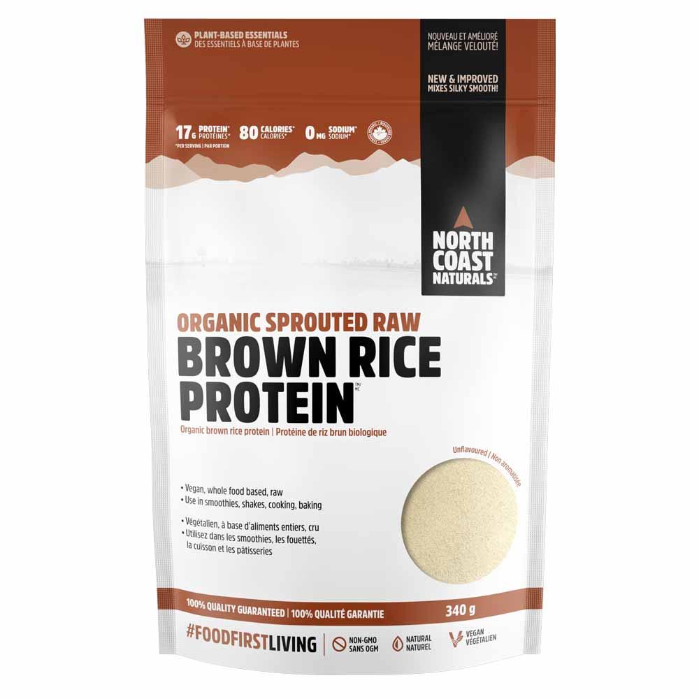 North Coast Naturals Organic Brown Rice Protein, 340g Online