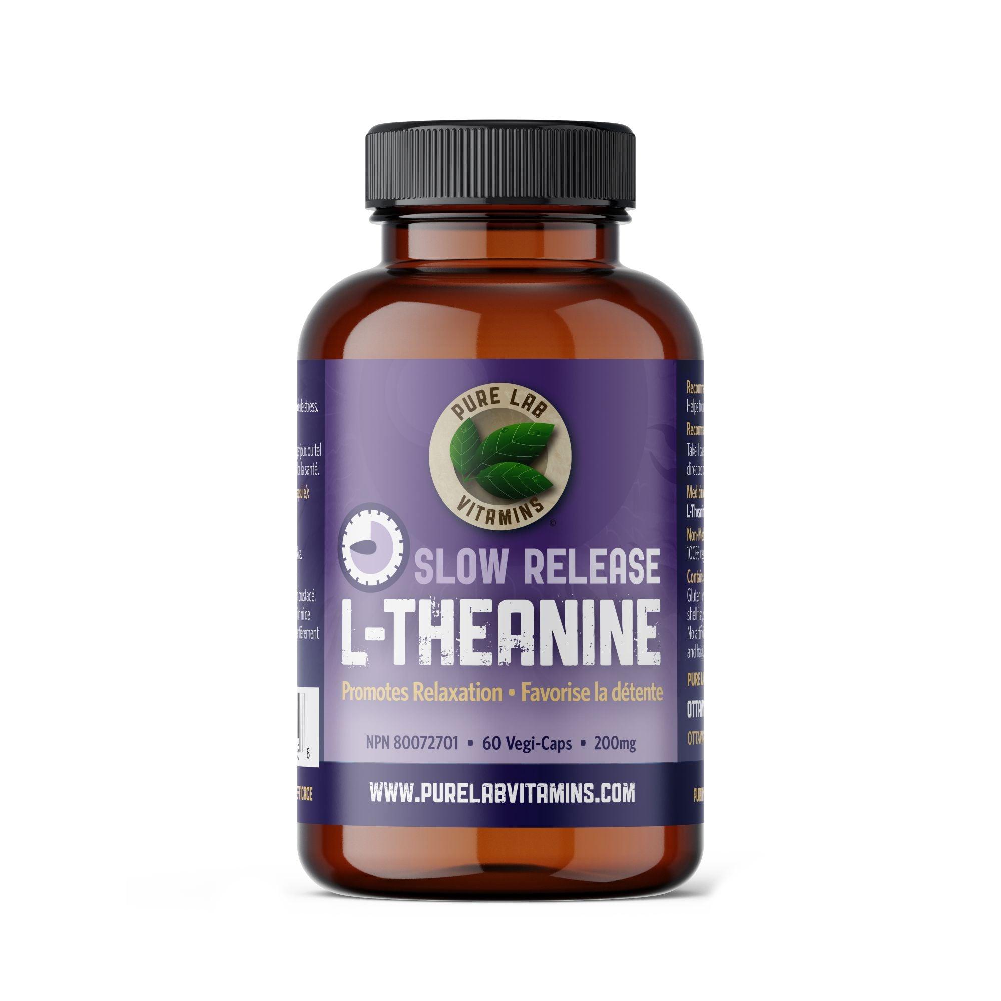 Pure Lab Vitamins L-Theanine SR 200mg