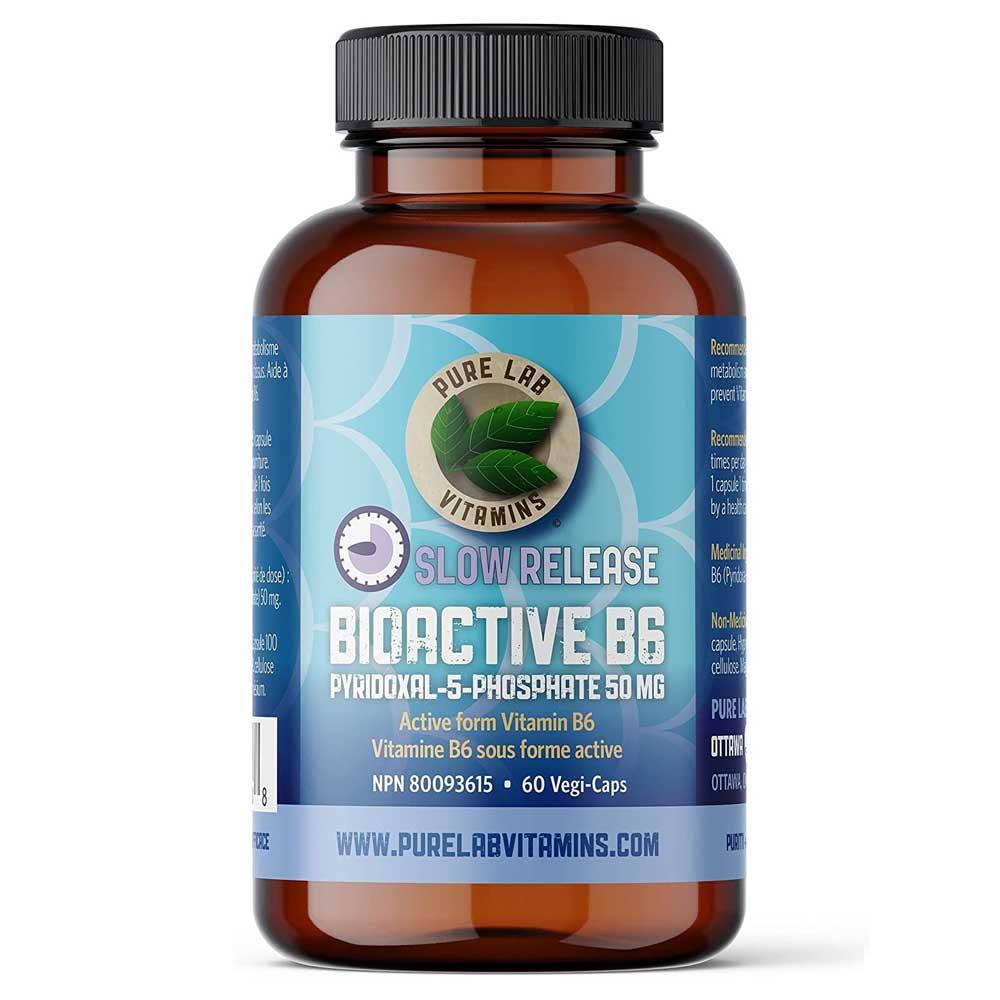 Pure Lab Bioactive B6 50mg SR 60ct