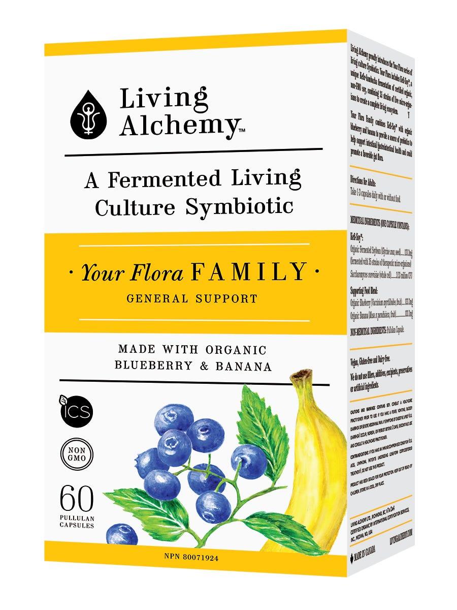 Living Alchemy- Your Flora Family 60 Capsules