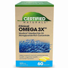 Certified Naturals Clinical Omega 3X 60 GelCaps Online 