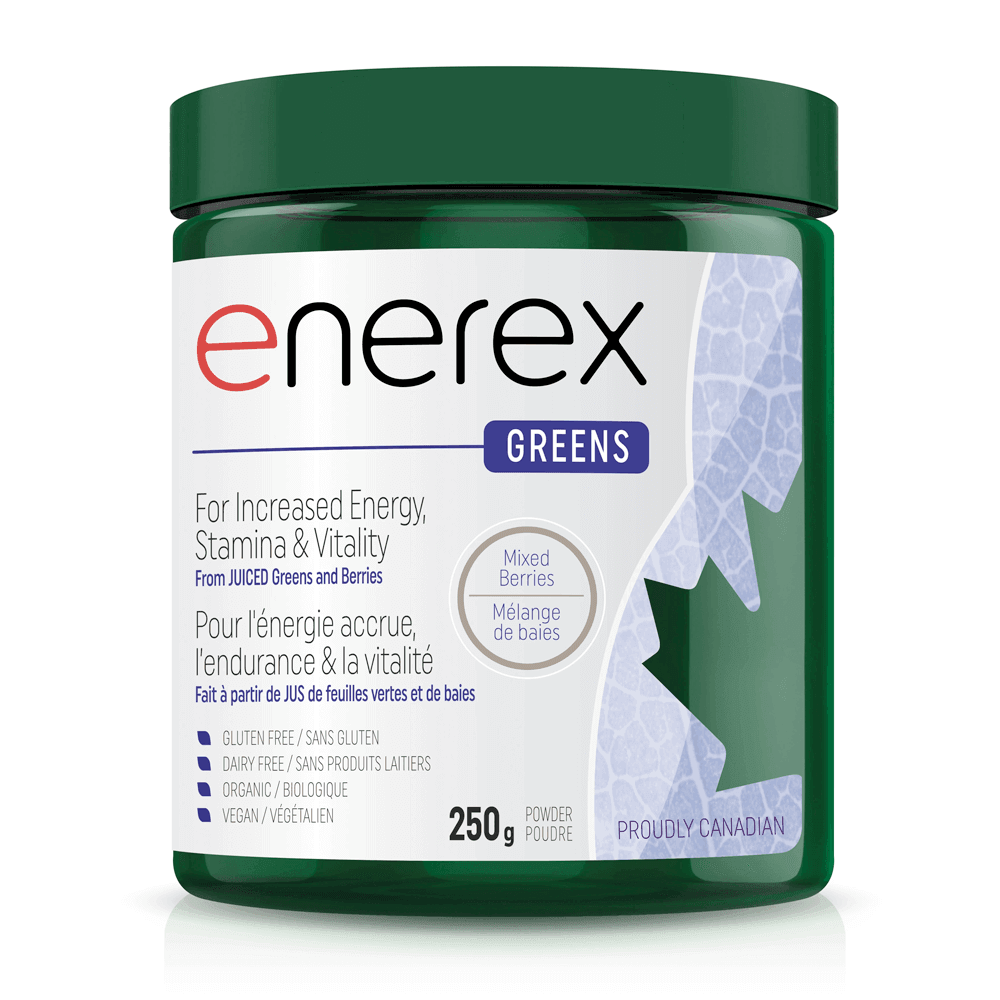 Enerex Greens Gluten Free Mixed Berry 250g