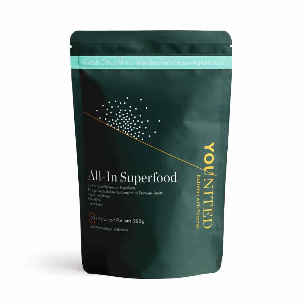 Younited All-In Superfood Citrus Mint 292g