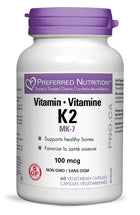Assured Vitamin K2 100mcg 60vc