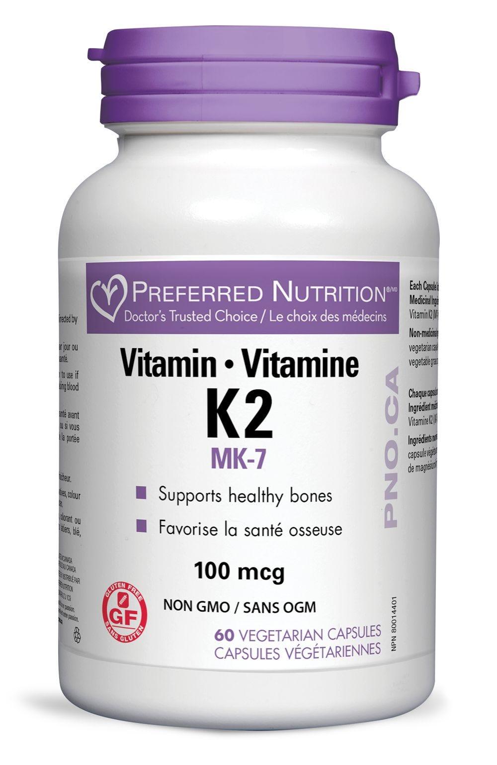 Assured Vitamin K2 100mcg 60vc