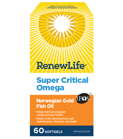 Renew Life N/G Super Critical Omega 60 Softgels