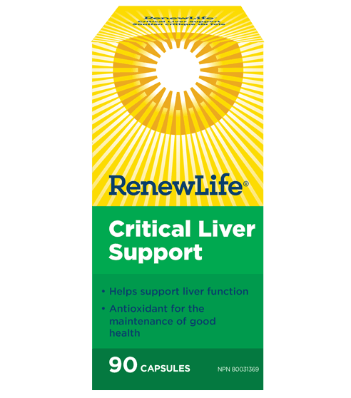 Renew Life Critical Liver Support 90 Veg-Caps