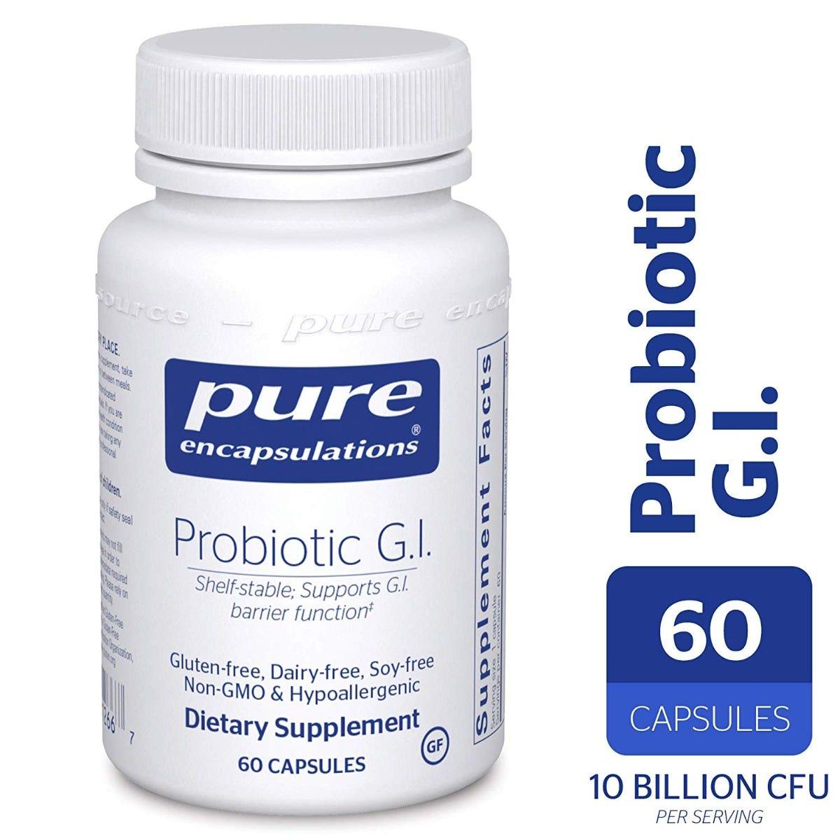 Pure Encapsulations Probiotic G.I. - 60 Capsules