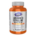 Now Arginine & Citrulline 120c