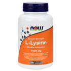 now Double Strength L-Lysine - 100 Veg Tablets