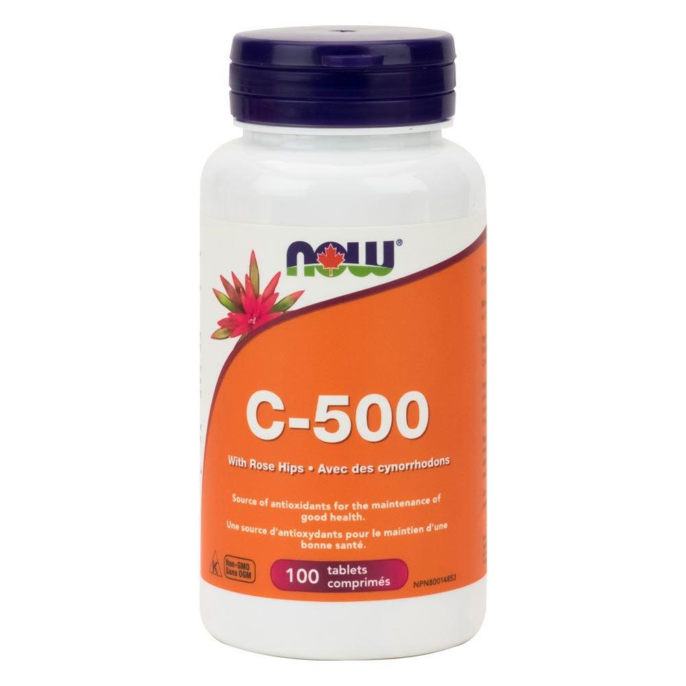 now C-500 Antioxidant Protection With Rose Hips - 100 Veg Capsules
