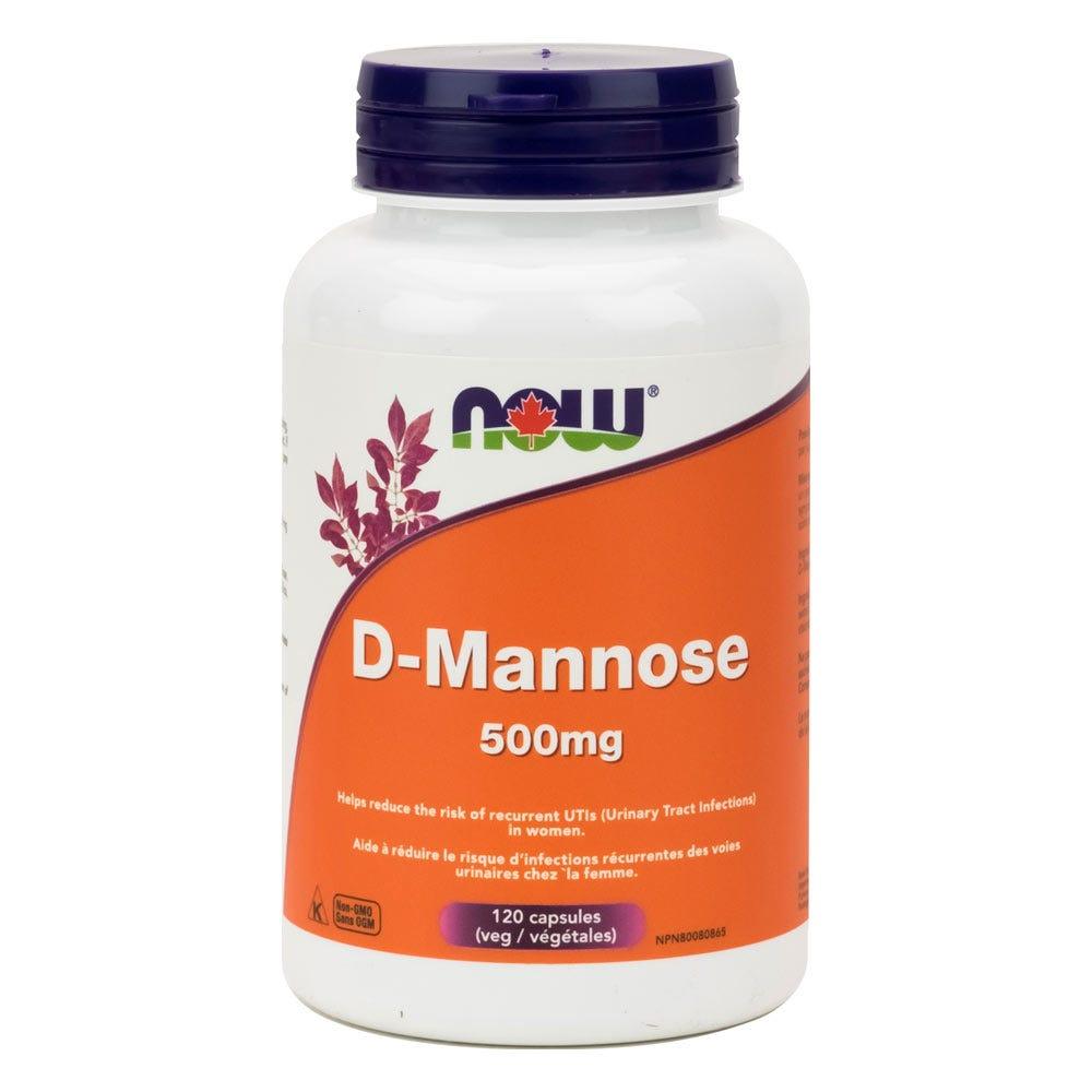 now D-Mannose Healthy Urinary Tract - 500mg