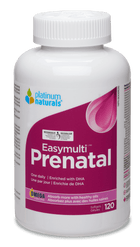 Platinum Naturals Prenatal Easy Multi 120 Softgels