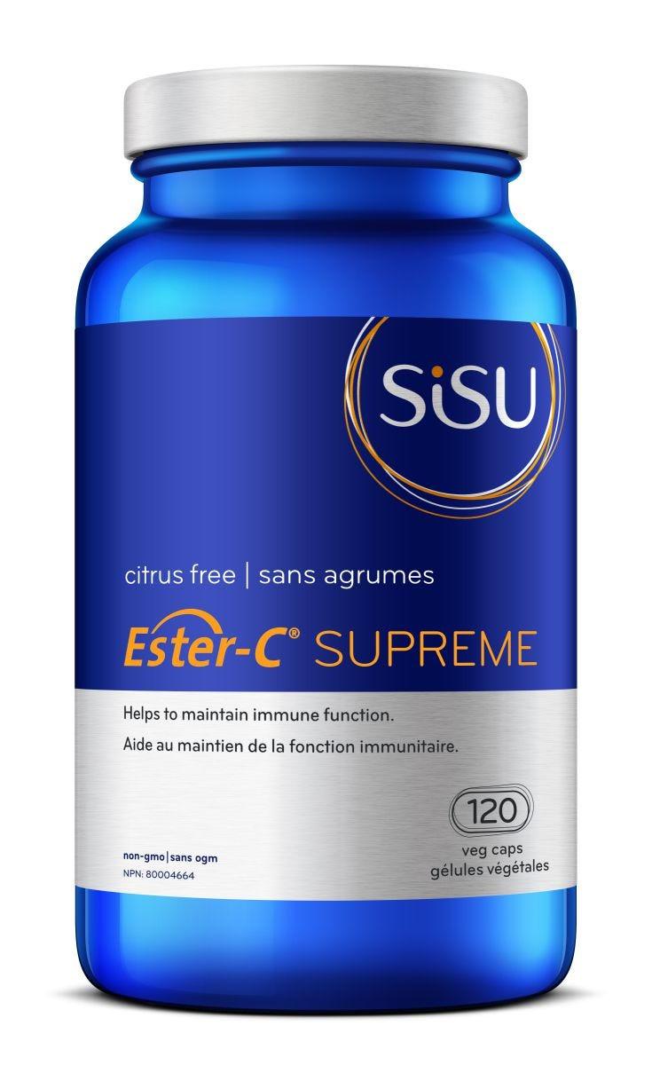 Sisu Citrus-Free Ester-C Supreme - 120 Veg Capsules