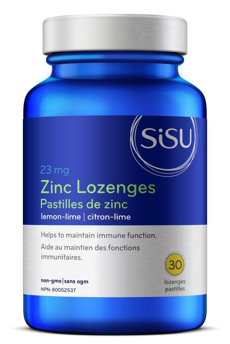Sisu Zinc Lozenges Lemon Lime 30 Tablets Online