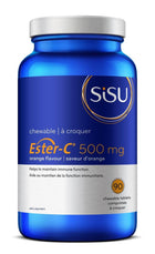 Sisu Orange Ester-C 500mg - 90 Chewable Tablets