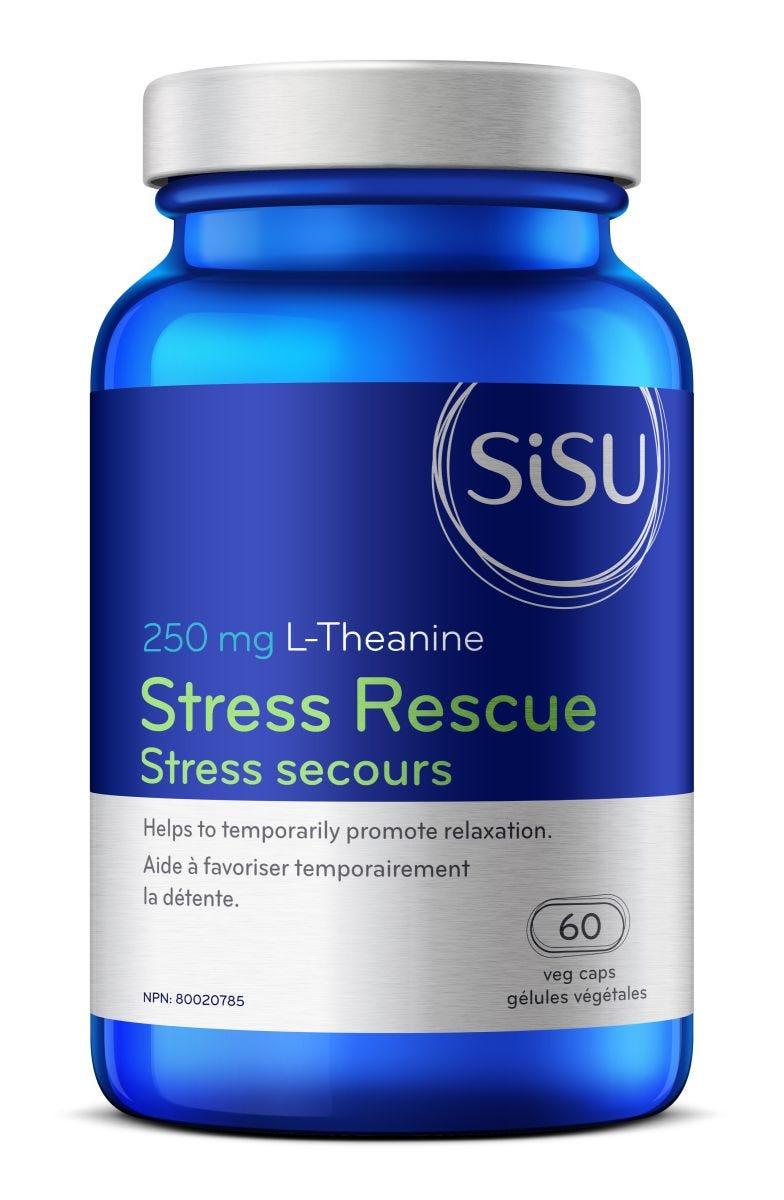 SISU L-Theanine Stress Rescue 250 mg - 60 Chewable Tablets